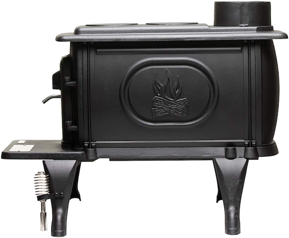 Black Cast Iron Wood Stove I72958