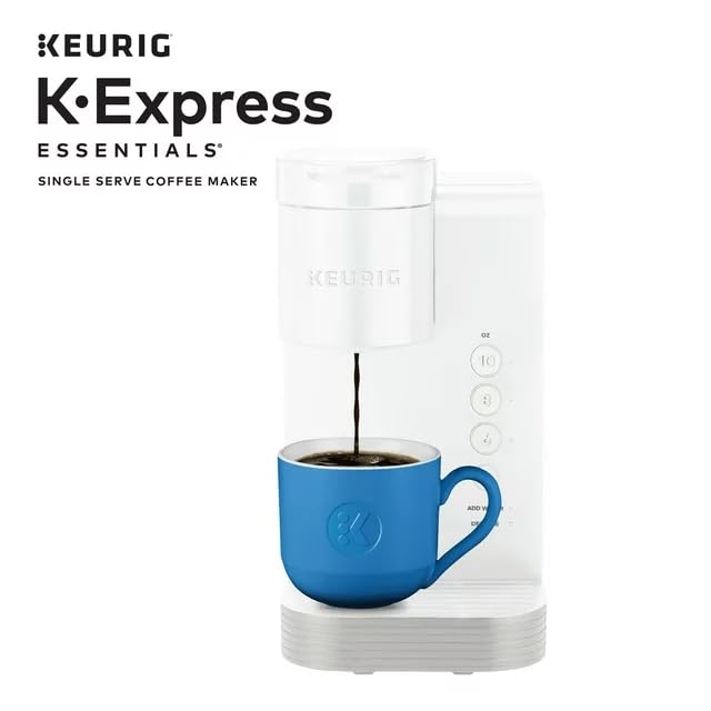 Single Serve K-Cup Pod Coffee Maker, Black, Compact Y317028