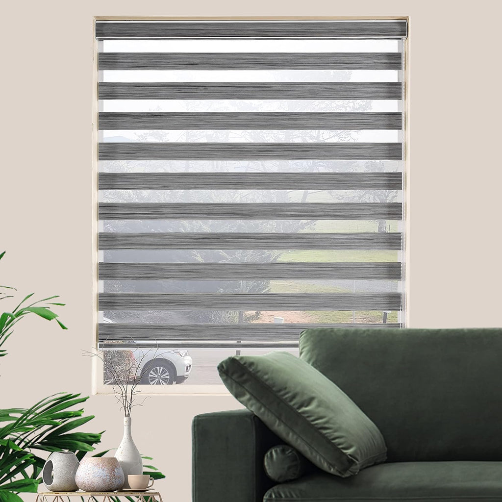 Grey Zebra Roller Blinds C908506