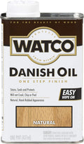 Natural Danish Oil Wood Finish, Pint U762863