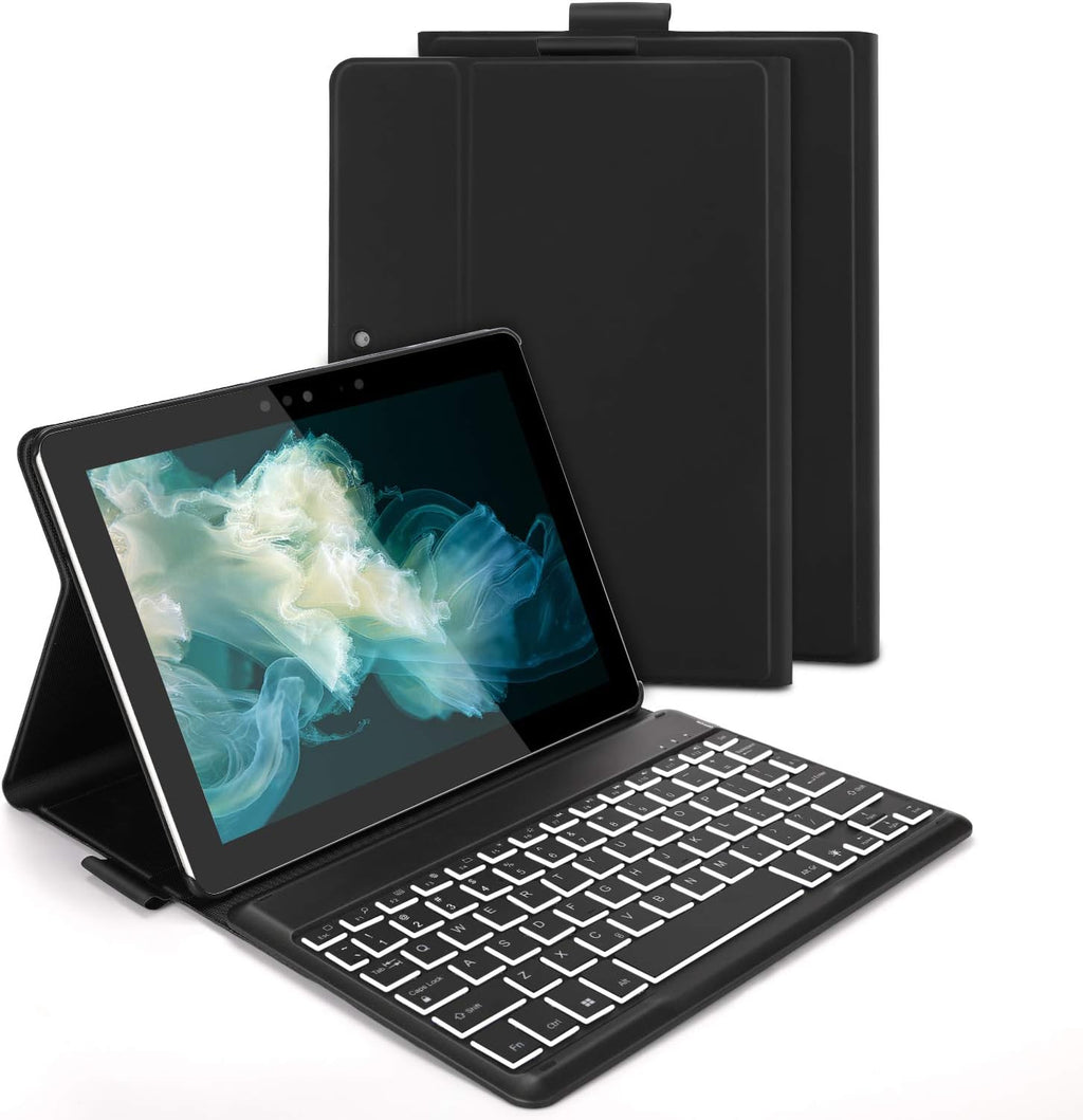 Bluetooth Backlit Keyboard Case with Cover S116