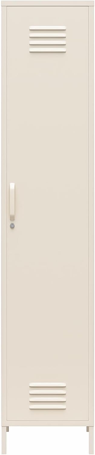 Parchment Metal Storage Cabinet Y326