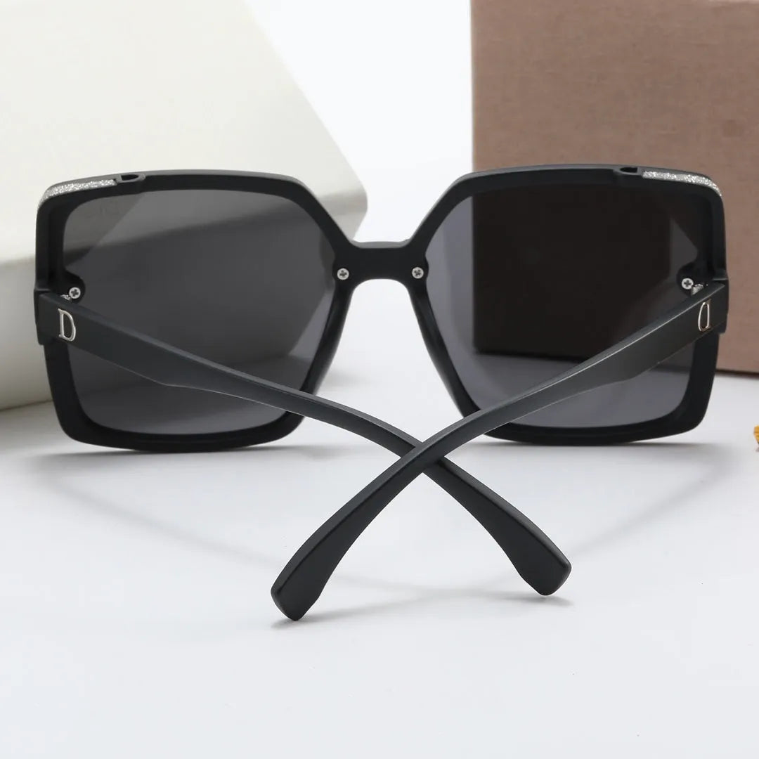 Frosted Mirror Leg Polarized Sunglasses V455219