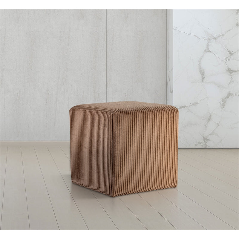Brown Ottoman/Stool A43927