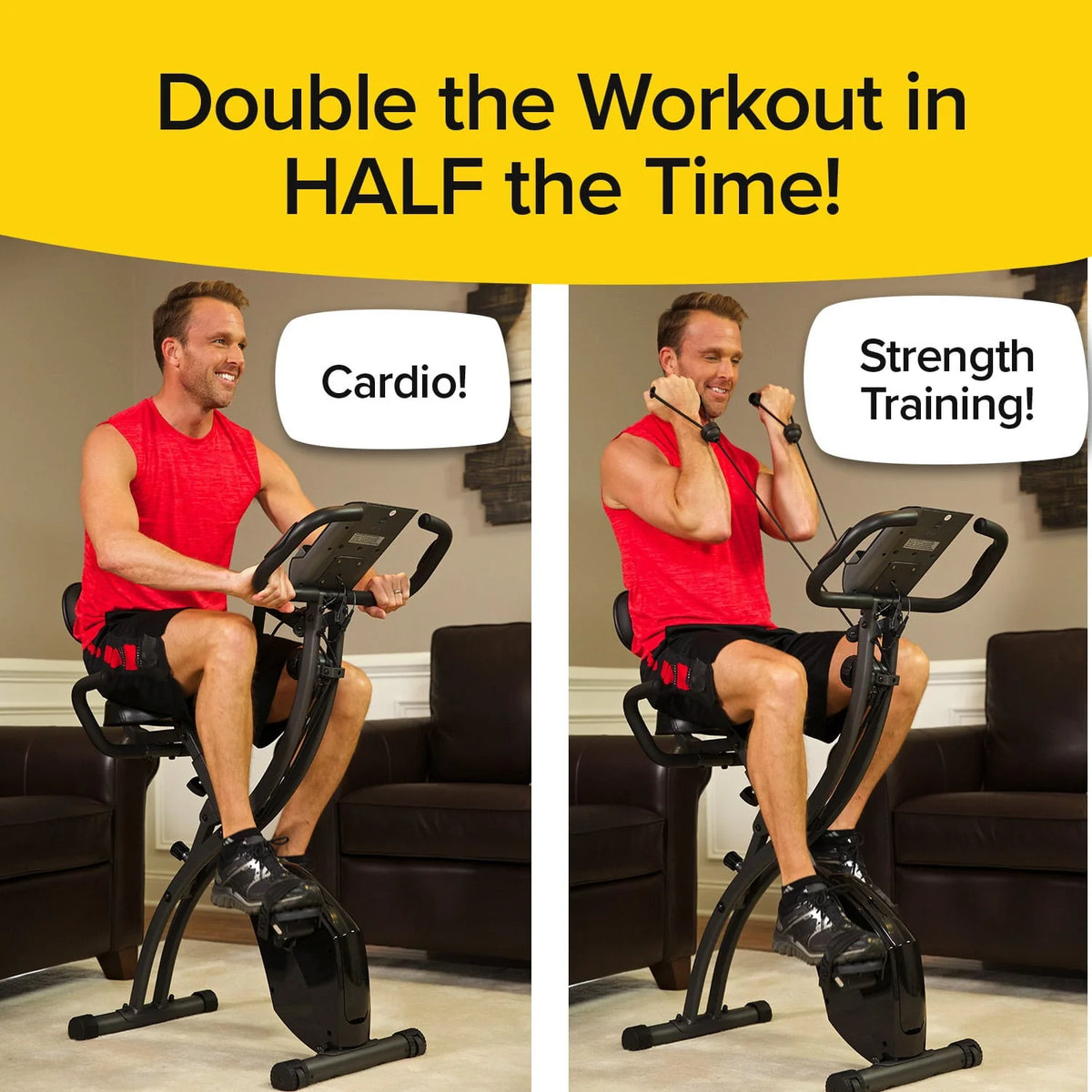Folding Indoor Exercise Bike C976