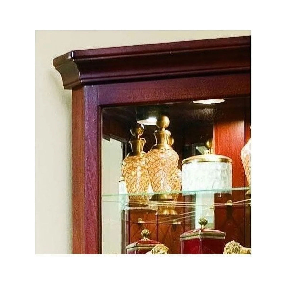 8 Shelf Corner Cabinet M397