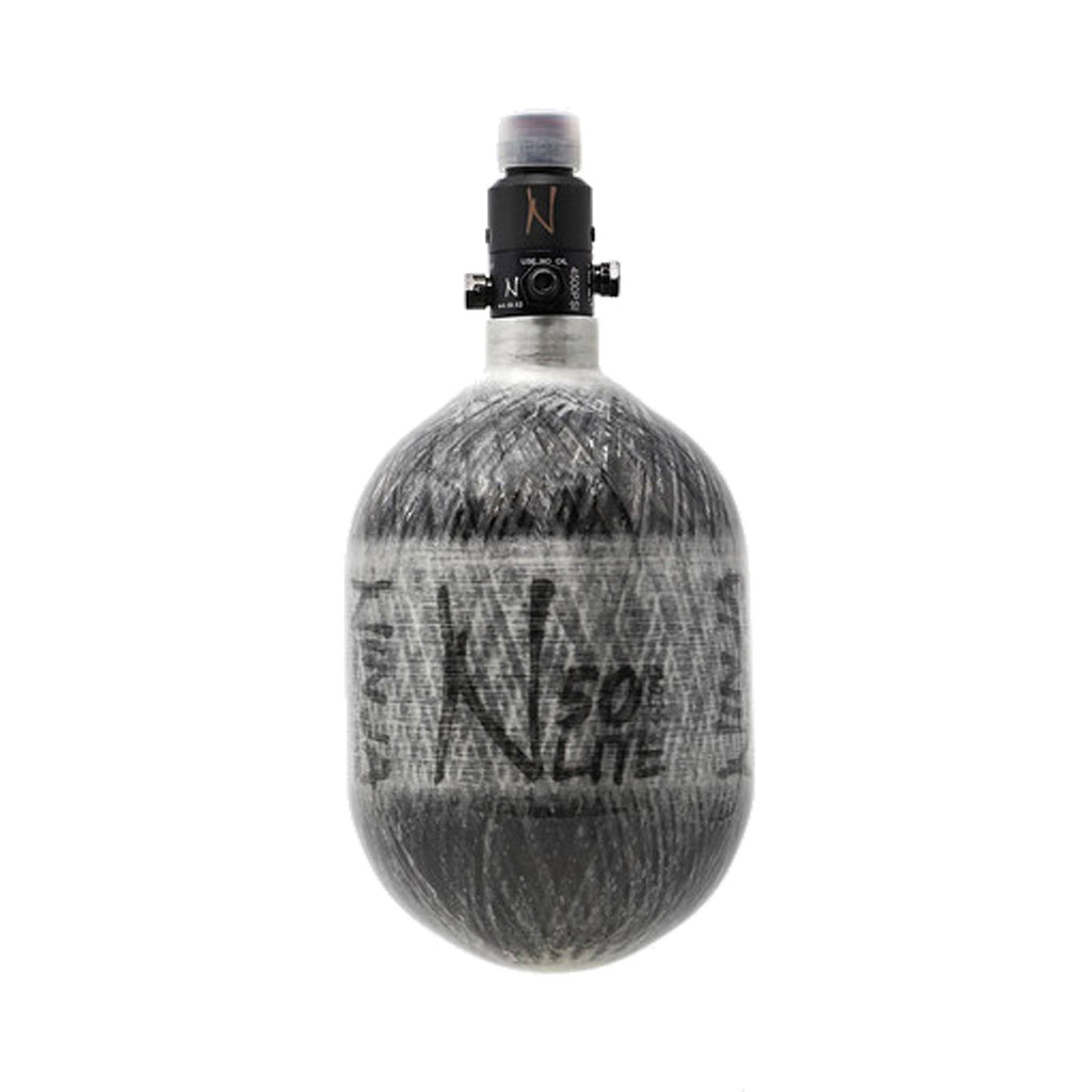Carbon Fiber Compressed Air Tank with Standard Reg - Grey 50/4500 I964