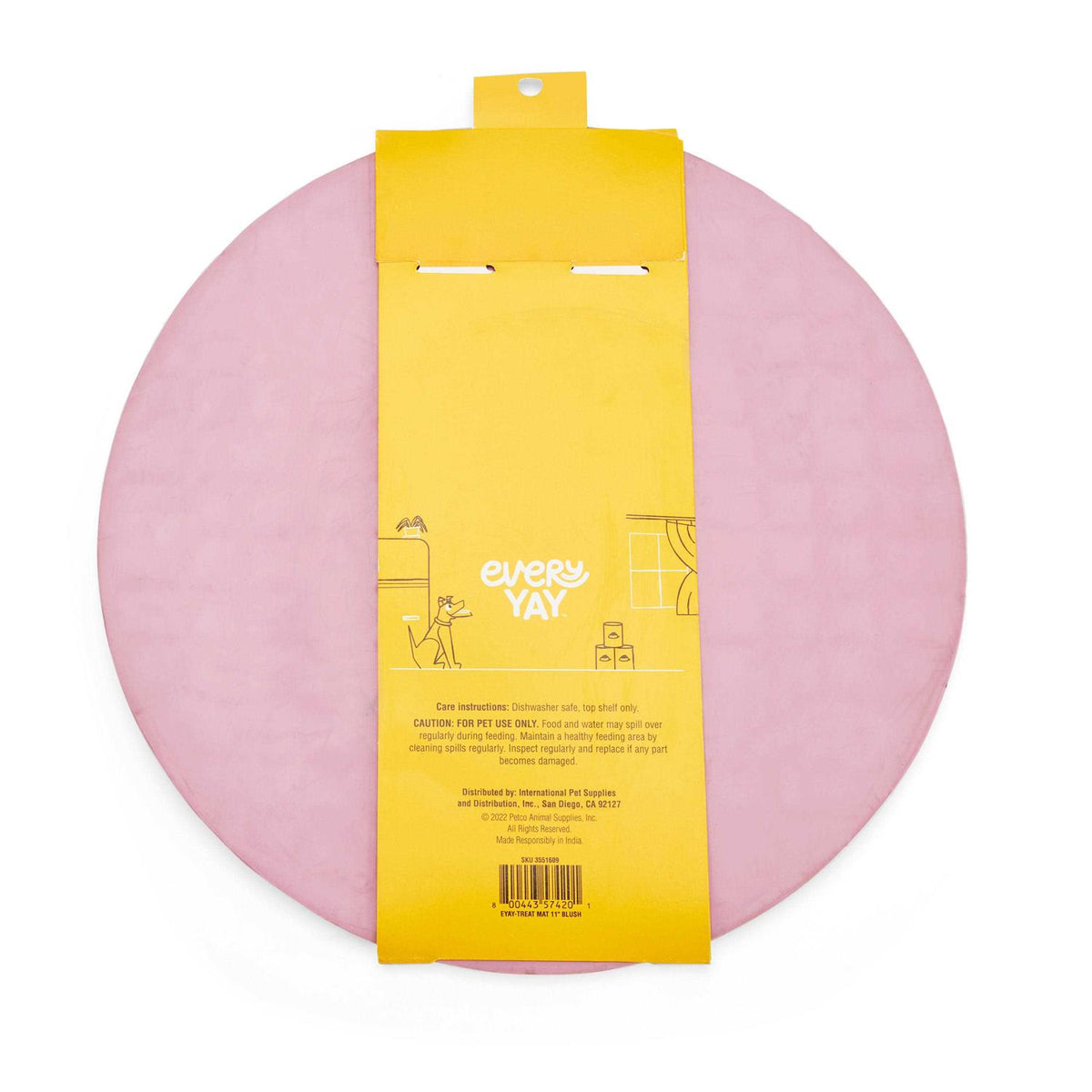 Blush Dog Treat Mat K73502