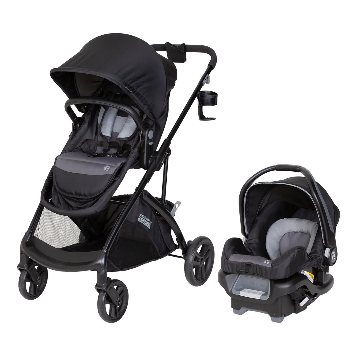 Desert Pink 6-in-1 Modular Travel System Stroller F5904