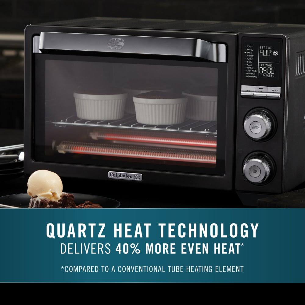 Dark Stainless Steel Air Fry Convection Oven U80673