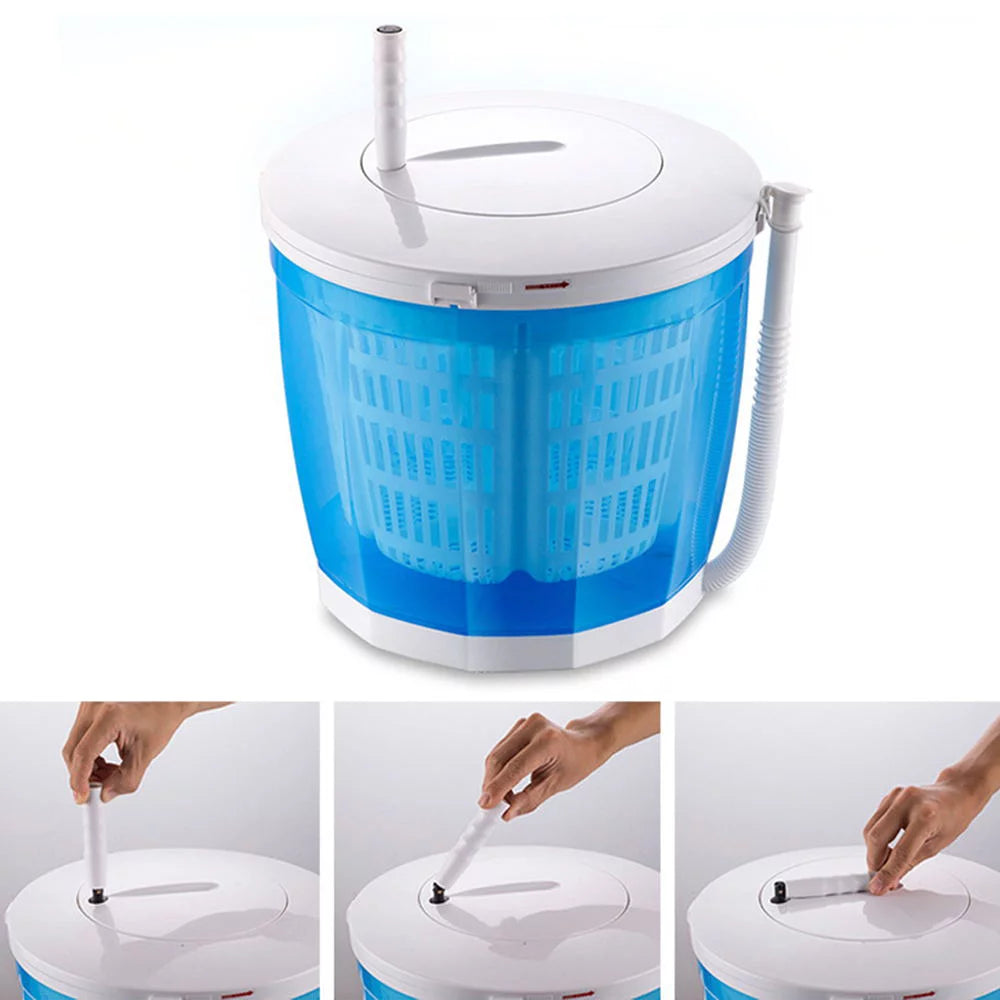 Portable Mini Manual Clothes Spin Dryer 2kg U51671