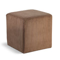 Brown Ottoman/Stool A43927