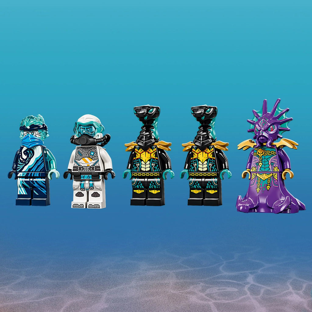 Water Dragon Toy Building Set with 5 Minifigures V951983