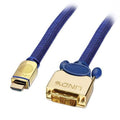 1m Gold HDMI to DVI-D Cable J65685