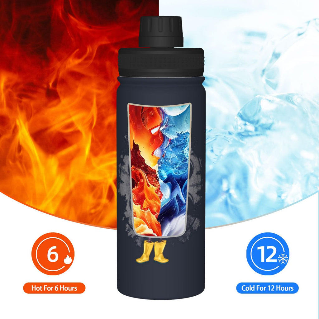 18OZ Insulated Stainless Steel Water Bottle Q904631