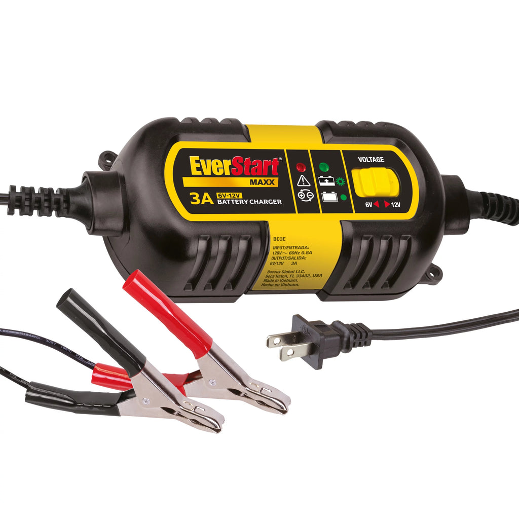 3 Amp 6V/12V Automotive Battery Charger F80572
