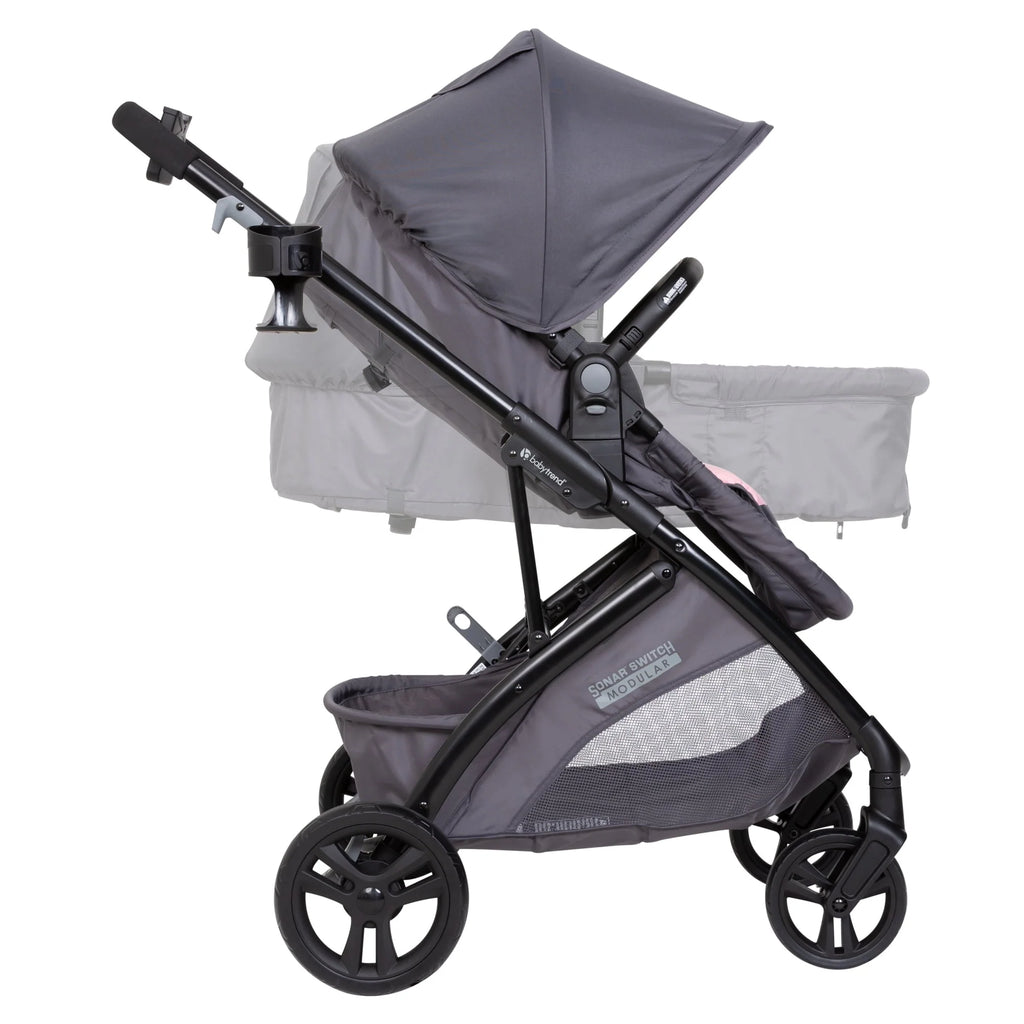 Desert Pink 6-in-1 Modular Travel System Stroller F5904