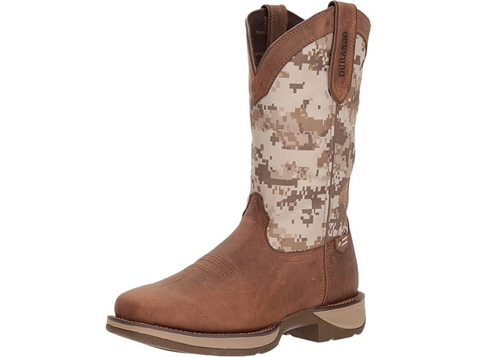 Brown Desert Camo Work Boots I3857