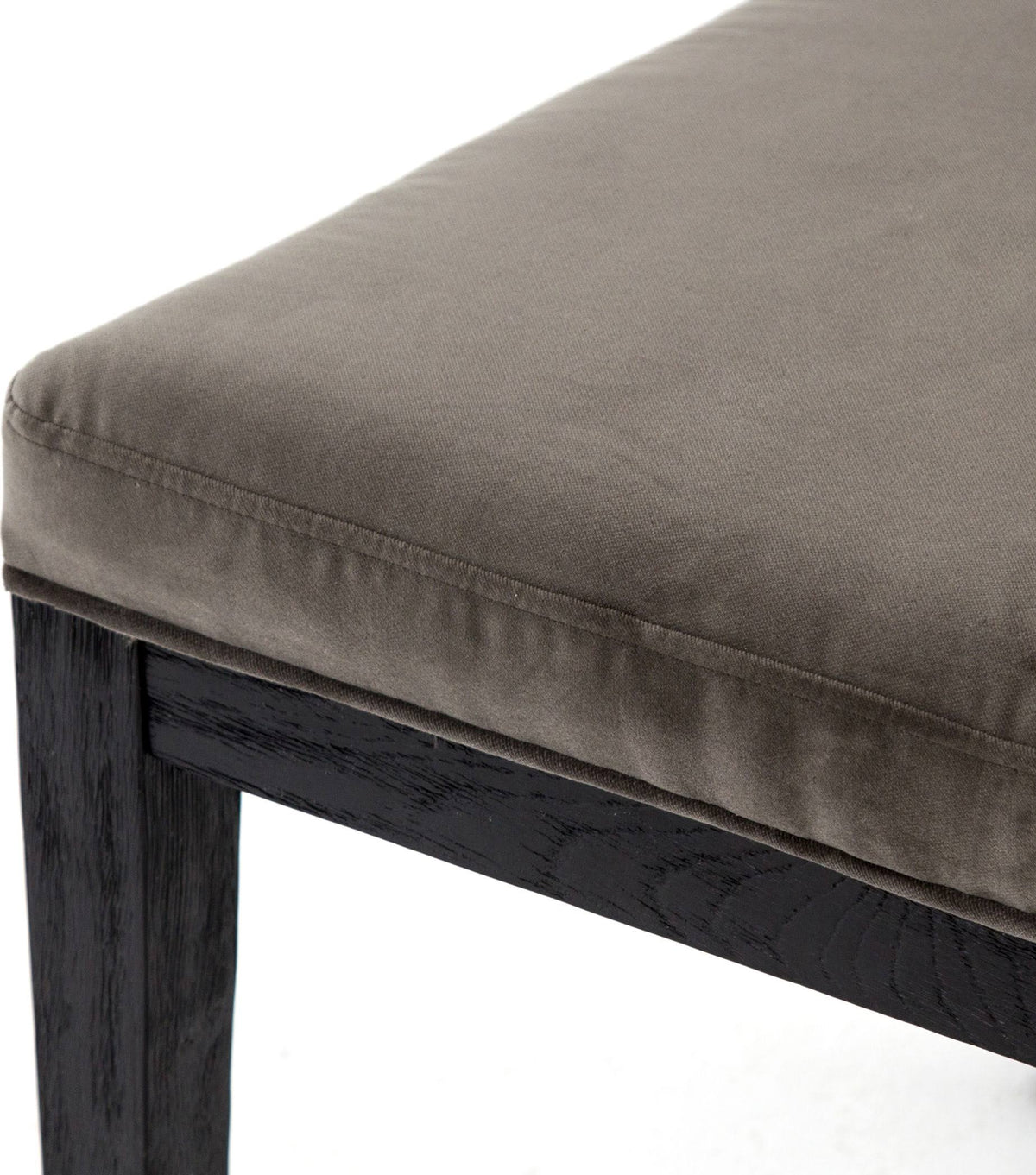 Washed Velvet Grey Dining Chair D9482