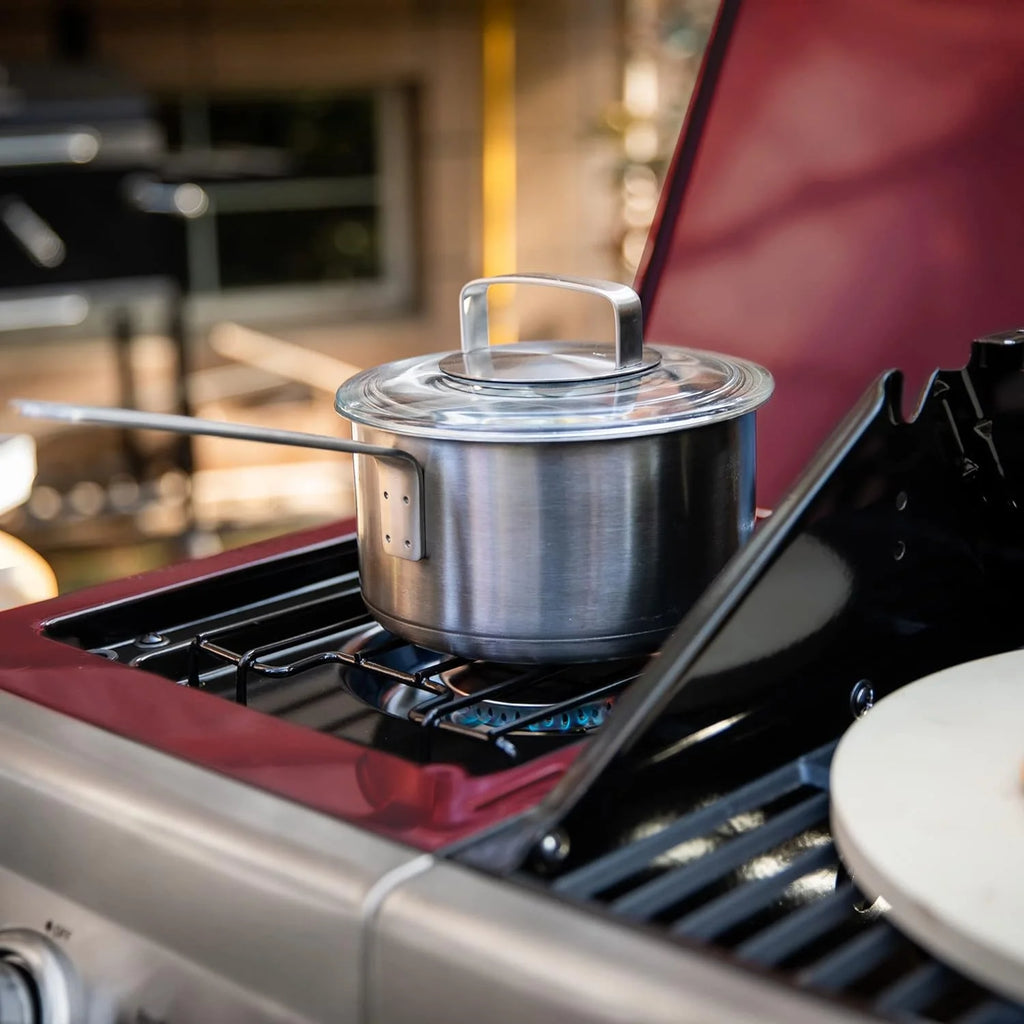6-Burner Gas Grill with Sear Burner and Side Burner X4038