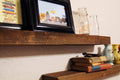 Rustic Mini Floating Wall Shelf N232273