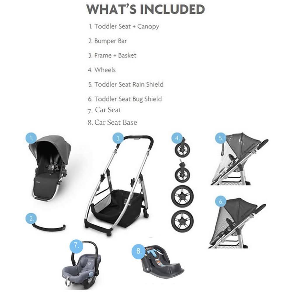 Black Jake Stroller Car Seat Bundle Z469790