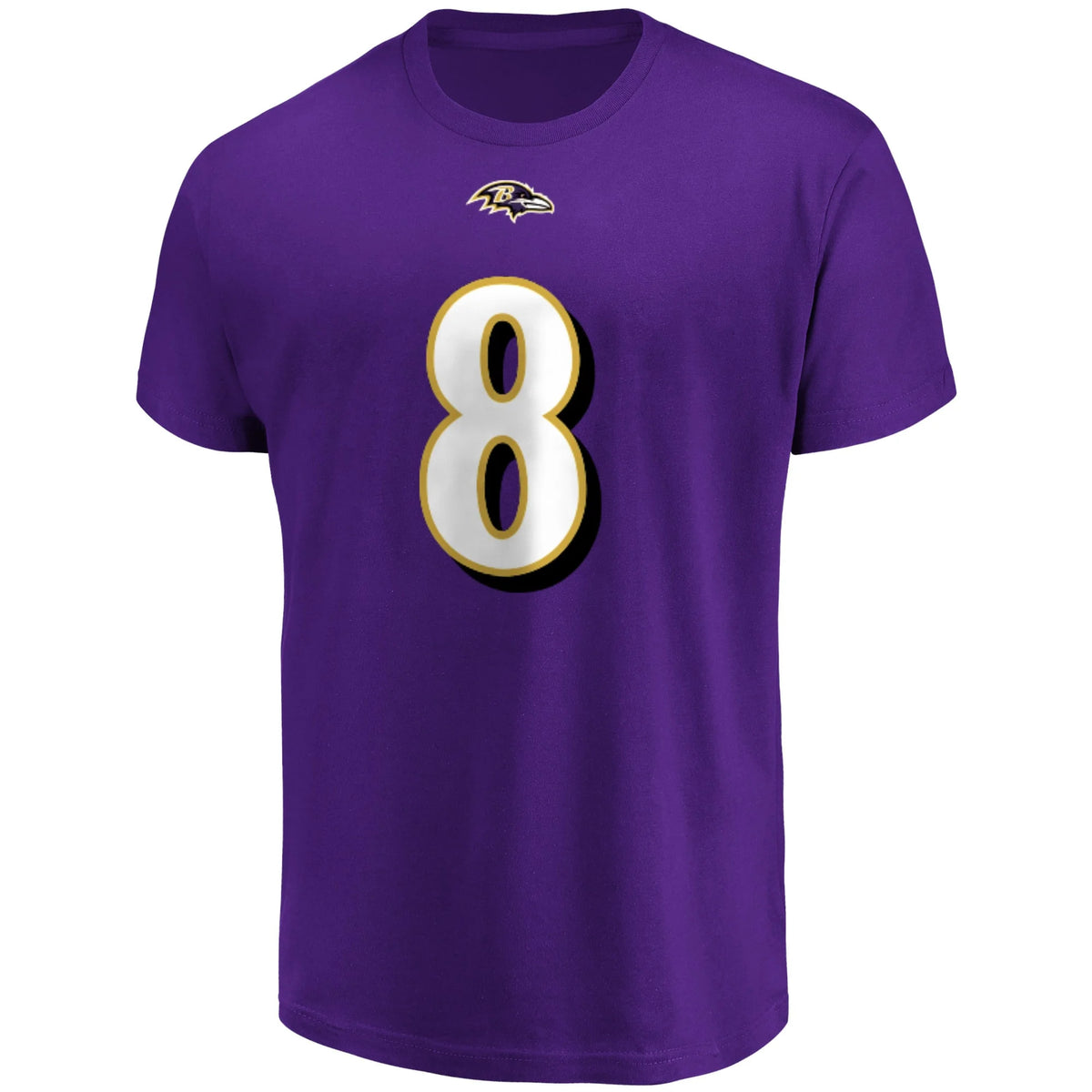 Men's Purple Baltimore Ravens T-Shirt T711599
