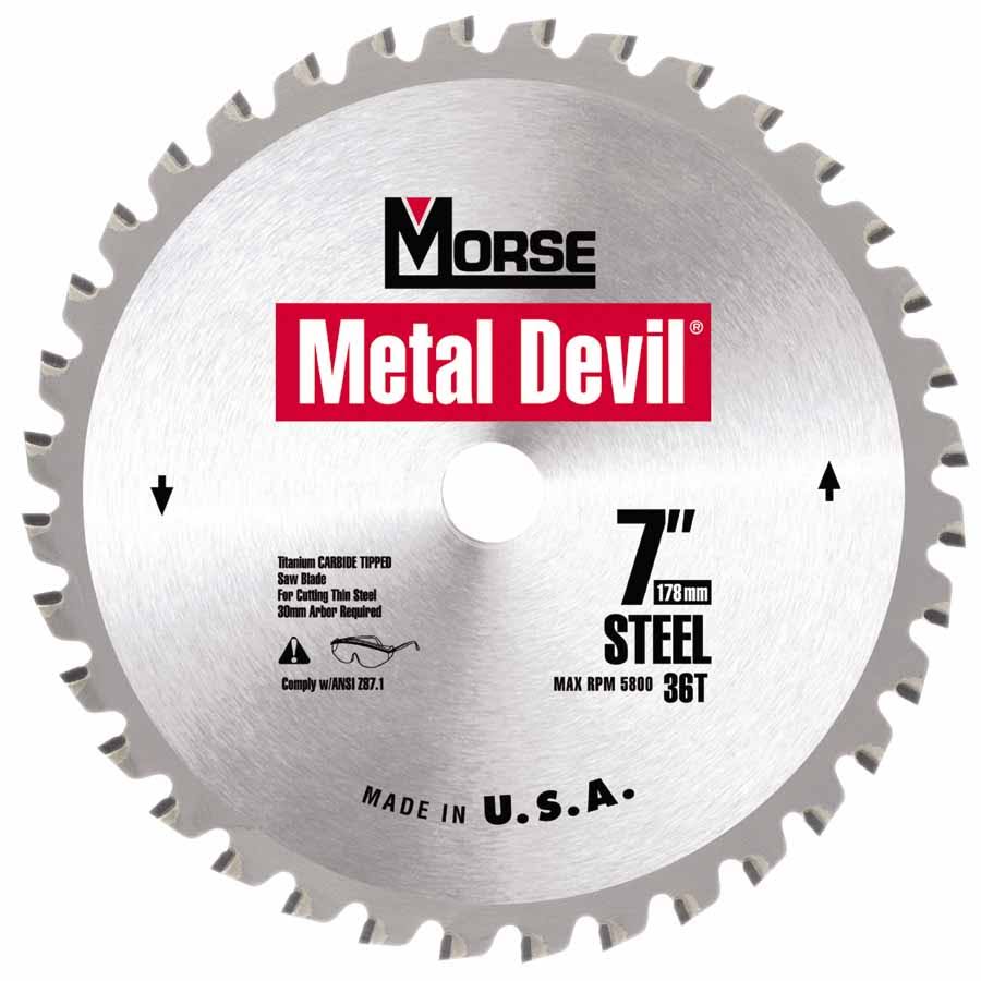 Metal Devil Circular Saw Blades 20 mm / 7 in B111