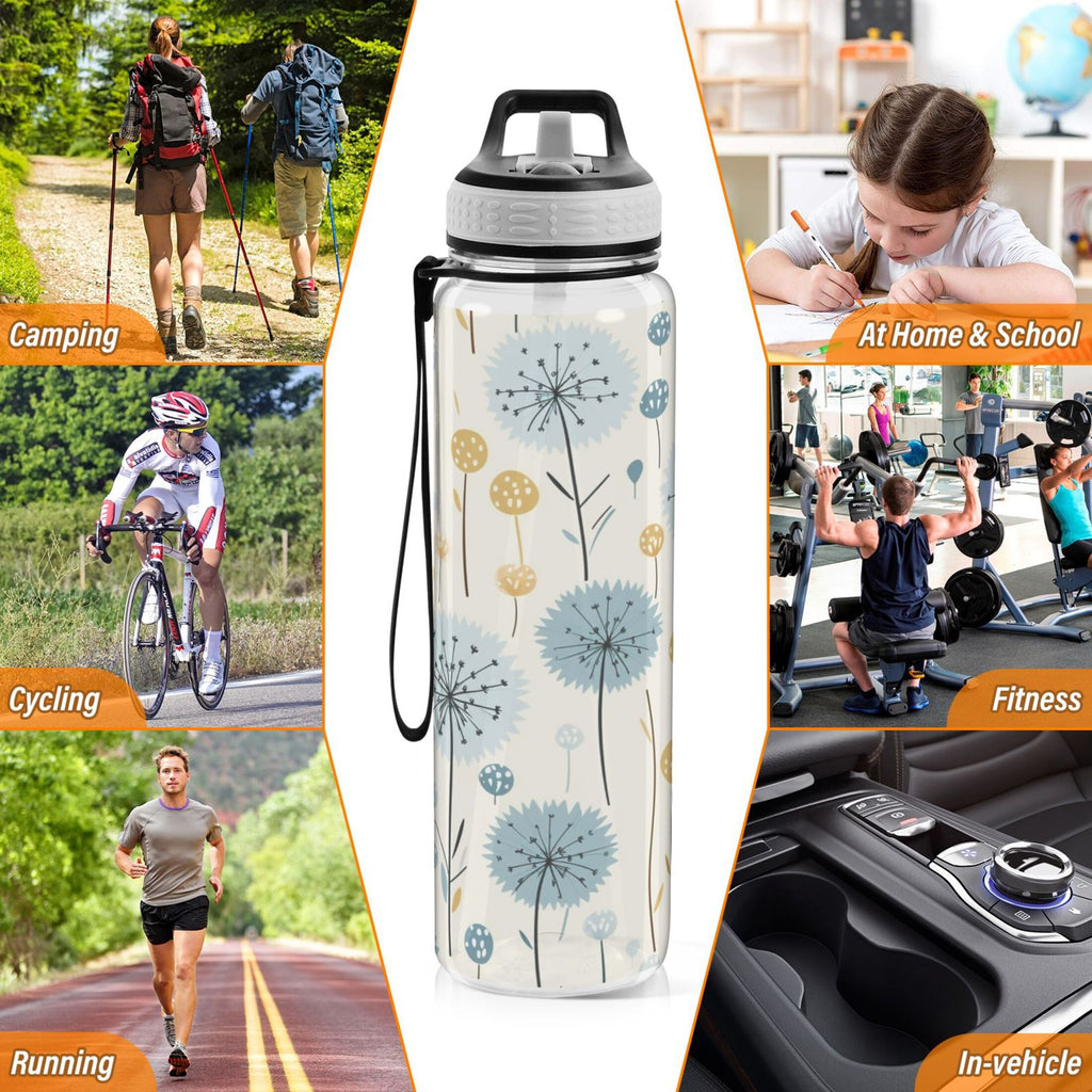 32oz Leakproof Tritan Water Bottle with Straw T22205