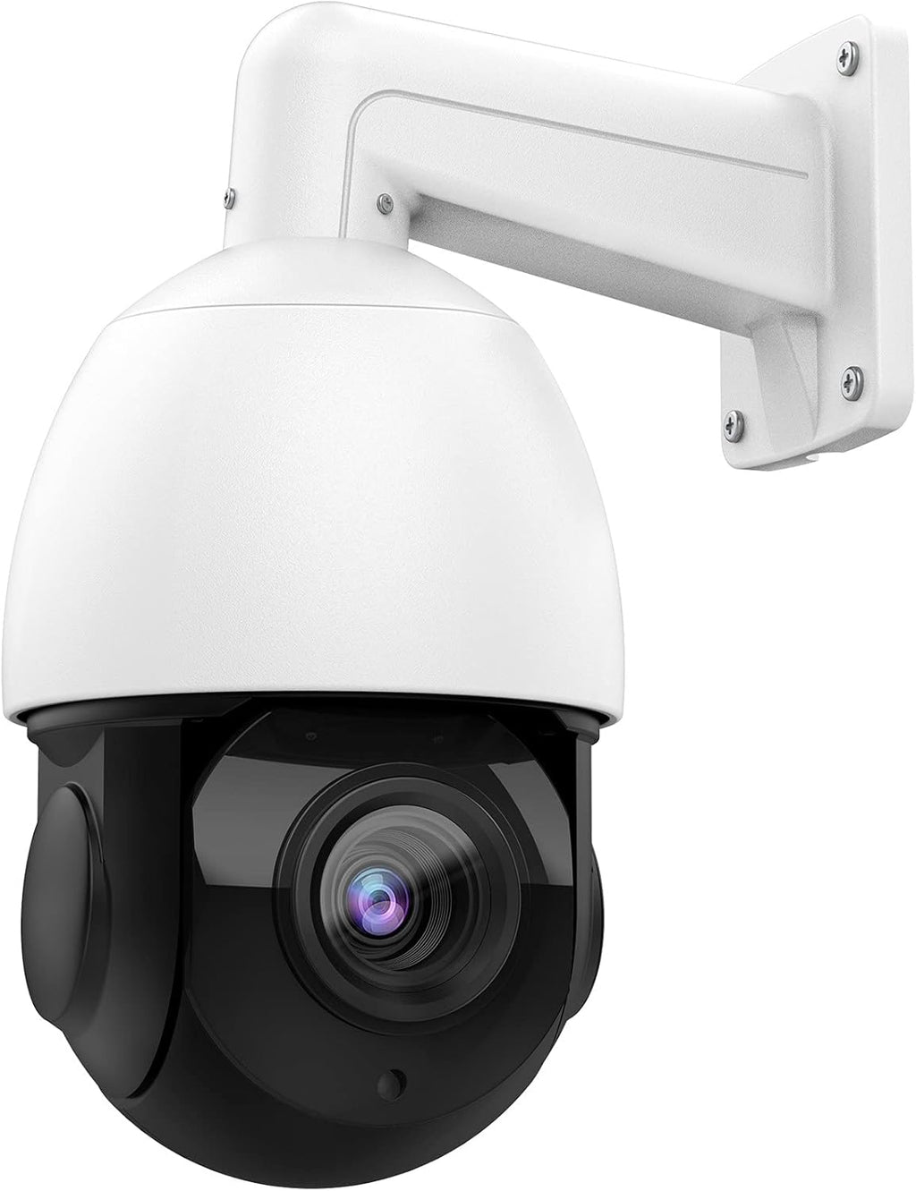 8MP Outdoor PTZ PoE IP Camera with Audio, 4X Optical Zoom, 132ft IR Night Vision, IP66 Waterproof I41649