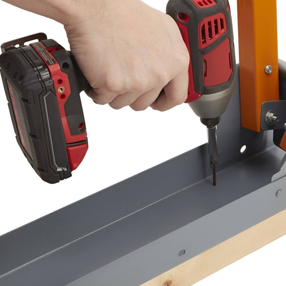 Folding Sawhorse Pair, 33-inch Tall H628