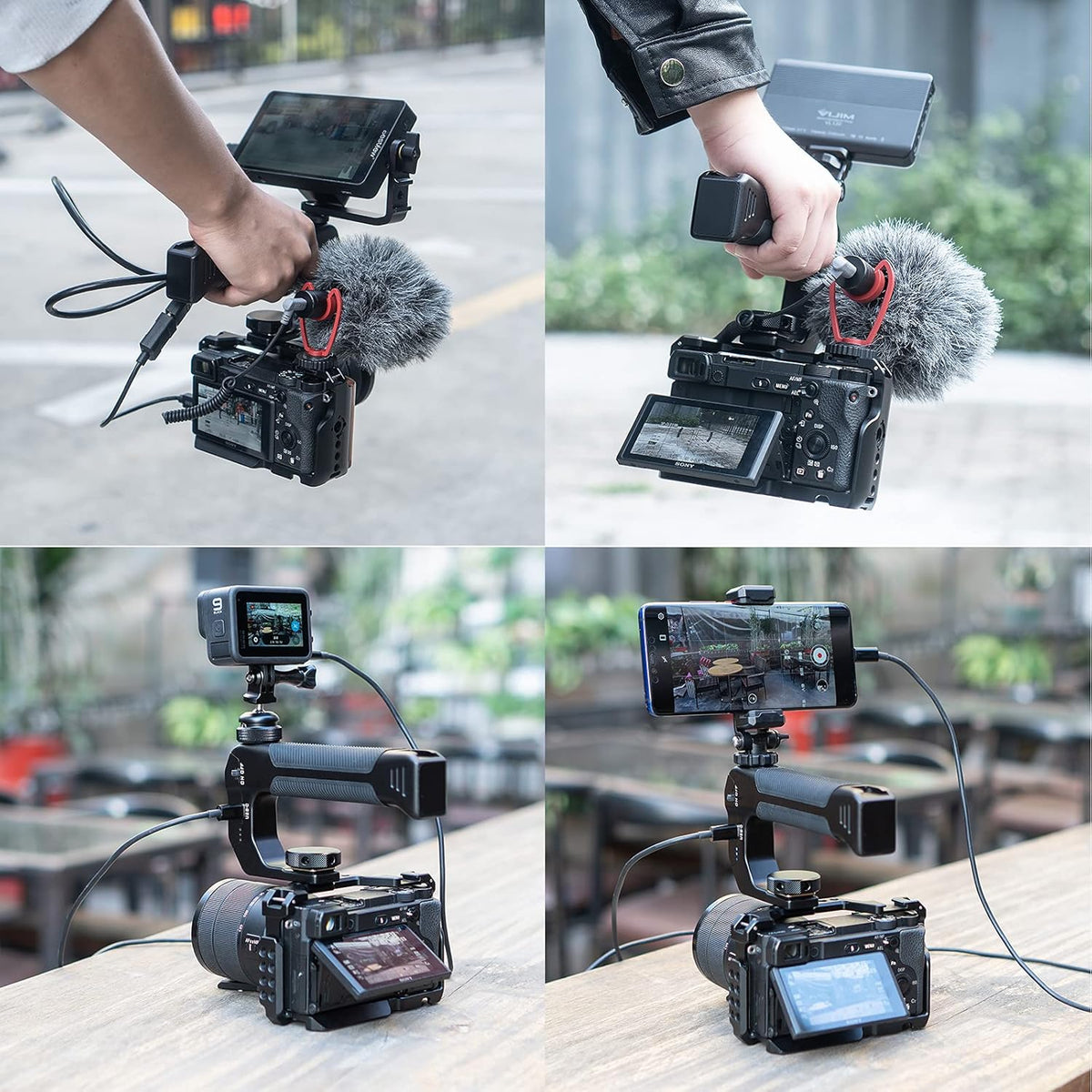 Rechargeable Battery Grip with Arri Locating Pin Mount L391845