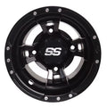 10X8 Black Alloy Sport Wheels N875