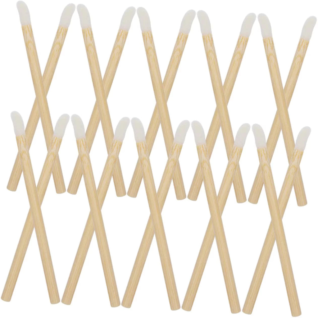 400 Pcs Wooden Lip Brush Makeup Applicator T693