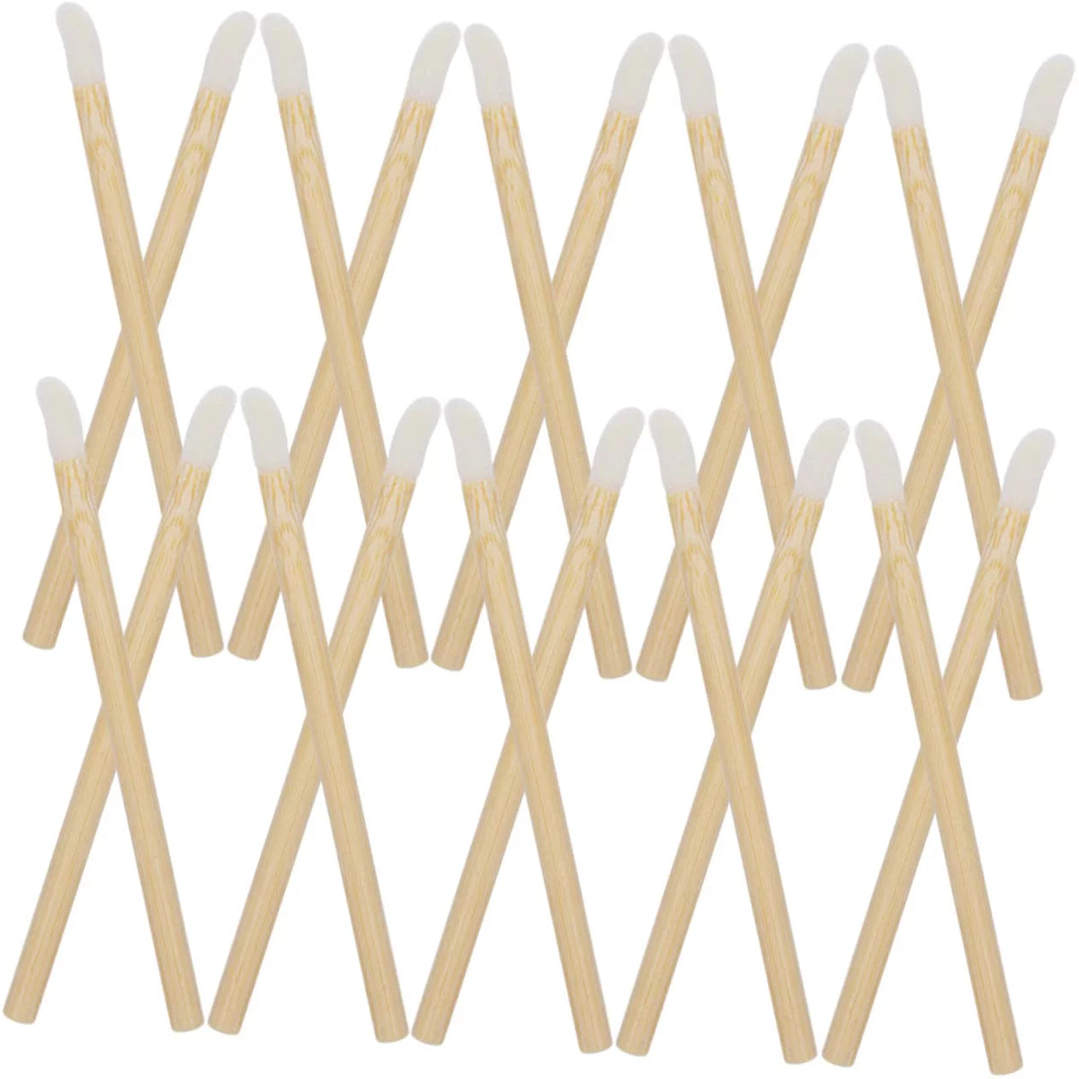 400 Pcs Wooden Lip Brush Makeup Applicator T693