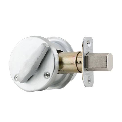 Single Cylinder Deadbolt Satin Chrome E267