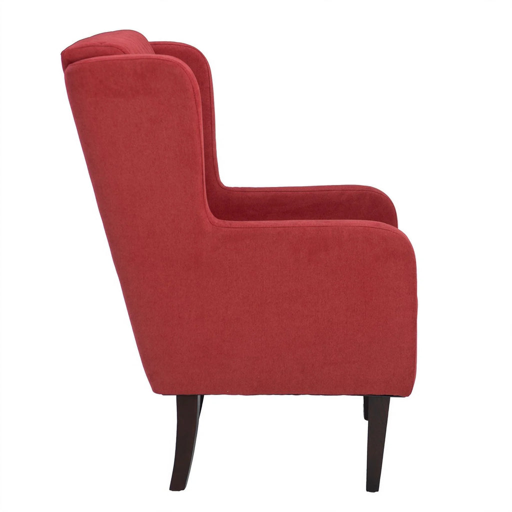 Upholstered Wingback Accent Chair with Quilted Back & Seat E372505