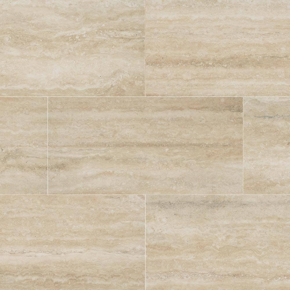 12 in. x 24 in. Matte Porcelain Floor and Wall Tile Y50427