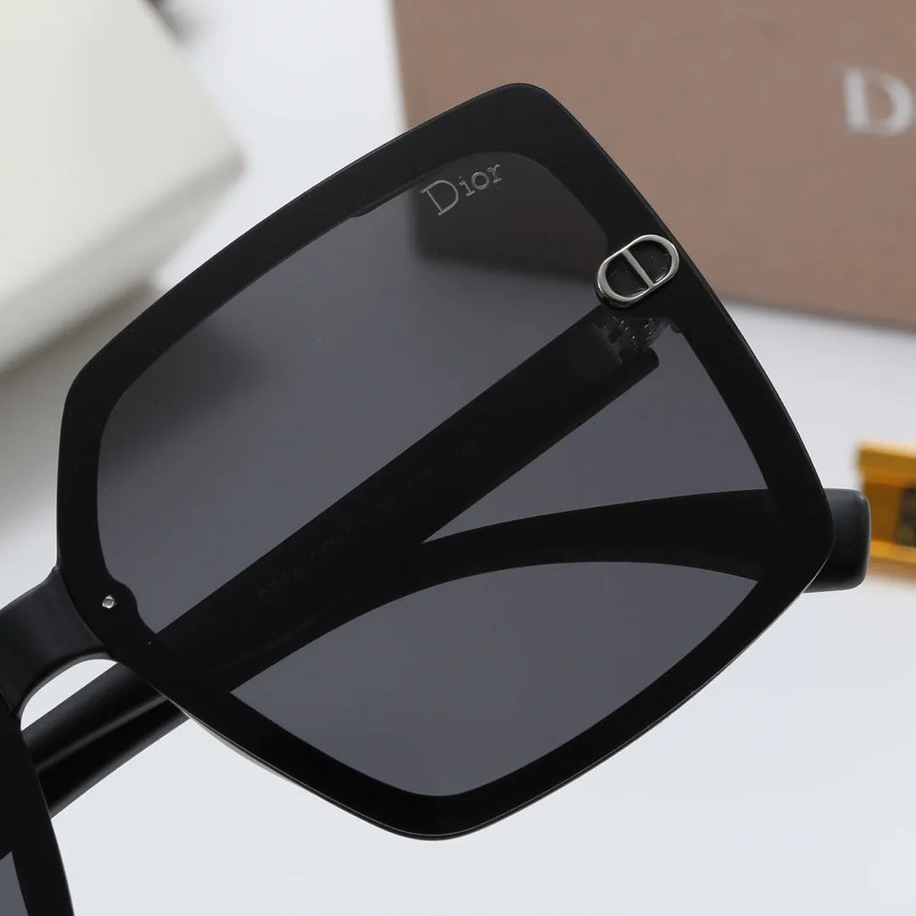Frosted Mirror Leg Polarized Sunglasses V455219