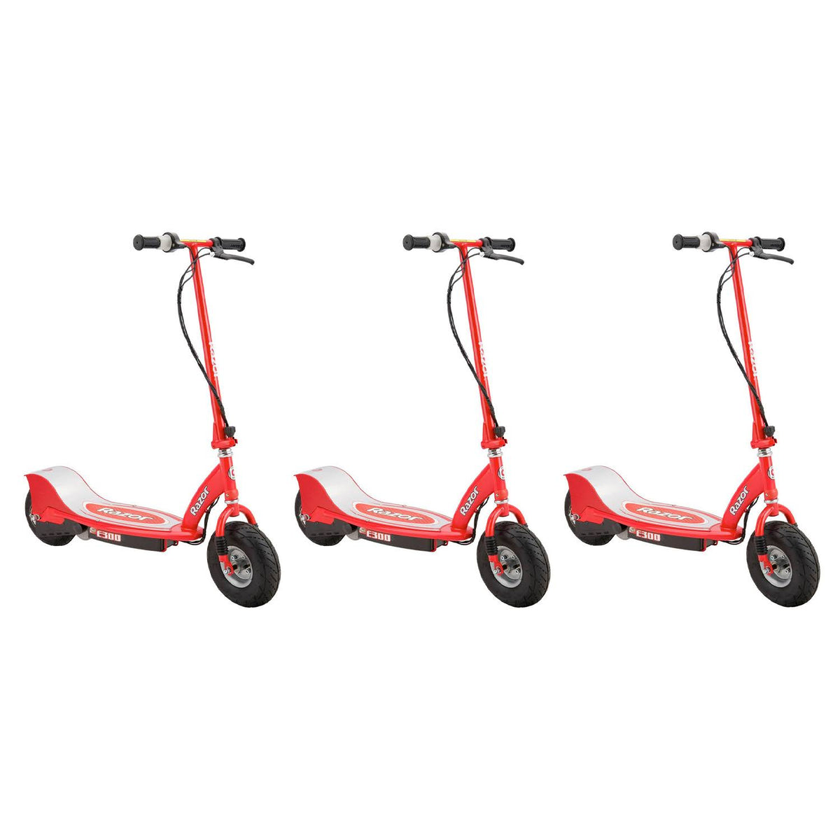 Red Electric Scooter (3 Pack) C688741