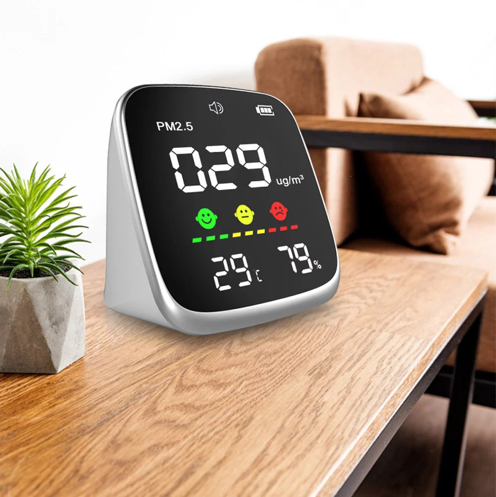 Portable USB Rechargeable PM2.5 Air Quality Monitor O91604