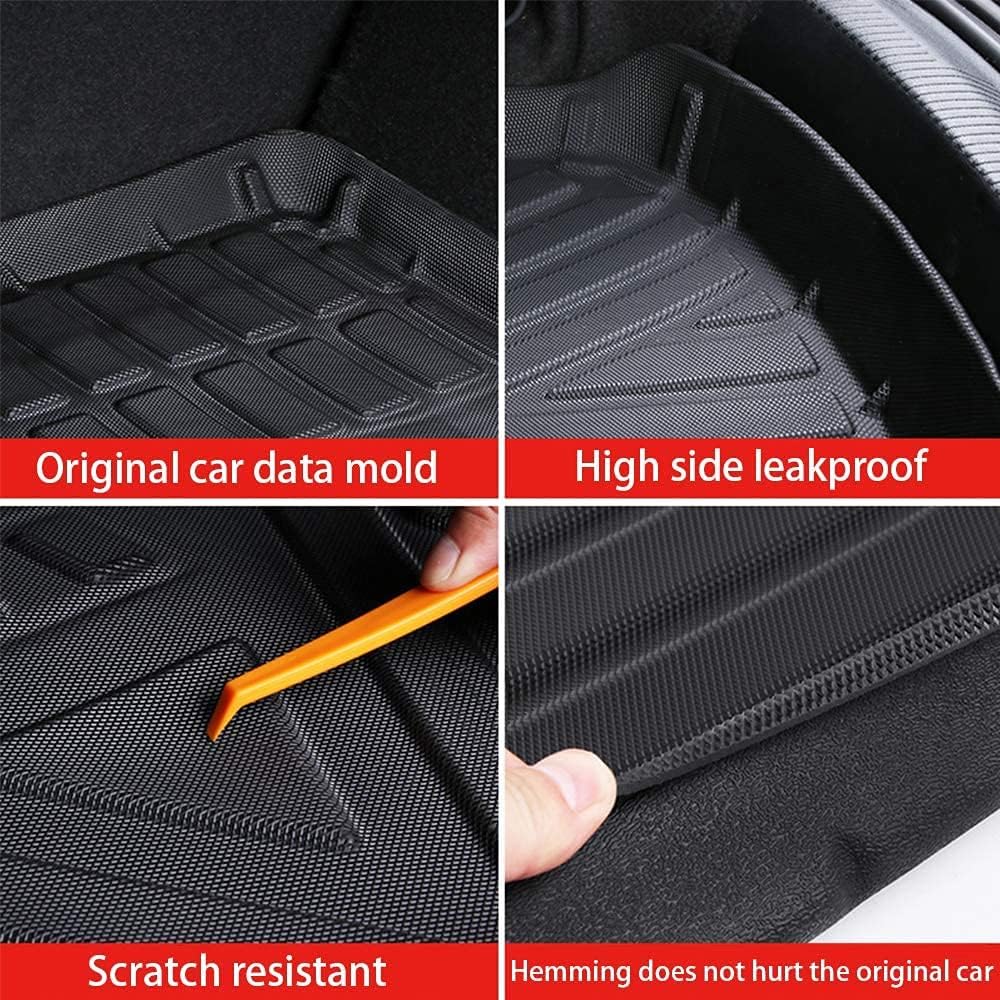 Cargo Mat Liner Trunk Liner for Jeep Renegade 2016-2019, Pack of 2 E4969