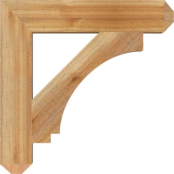 Western Red Cedar Rough Sawn Bracket S253