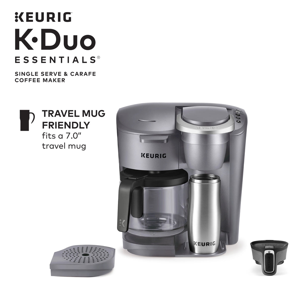 Black Single-Serve Coffee Maker P288282