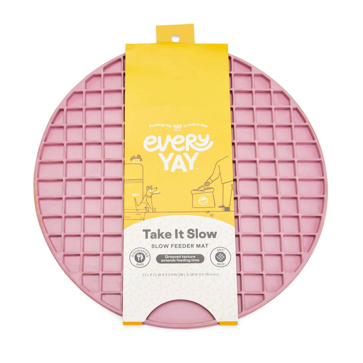 Blush Dog Treat Mat K73502