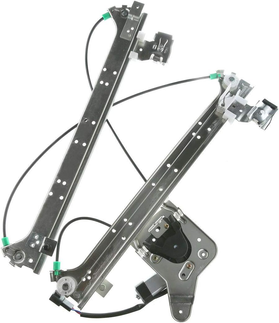 Rear Passenger Side Window Regulator with Motor Assembly Pack of 2 W65799