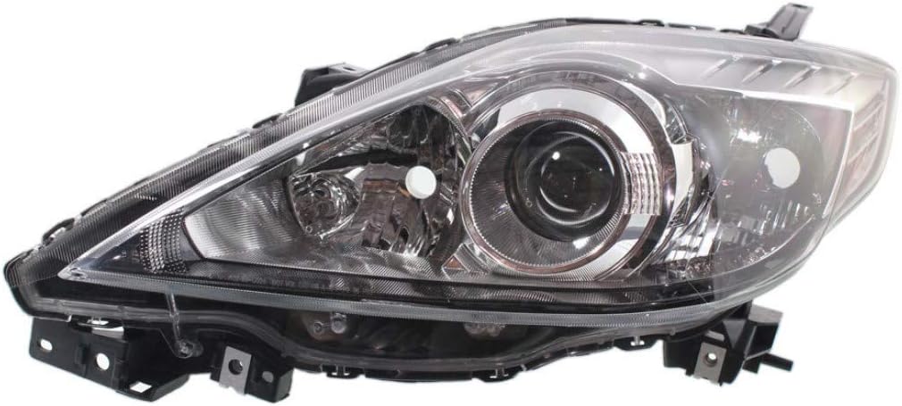 Black Housing Headlight Pair for Mazda 5 2008 2009 F909414