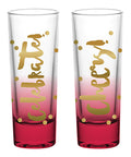 2 oz Shot Glass Set Pack of 6 I604