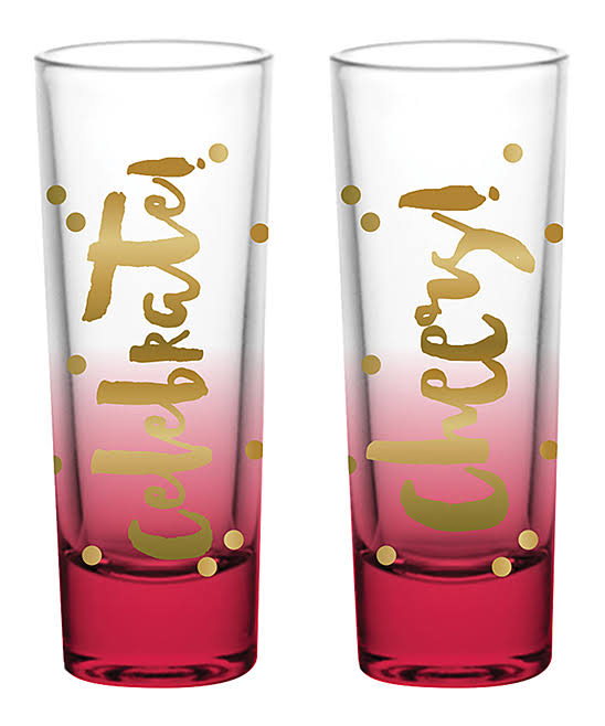2 oz Shot Glass Set Pack of 6 I604