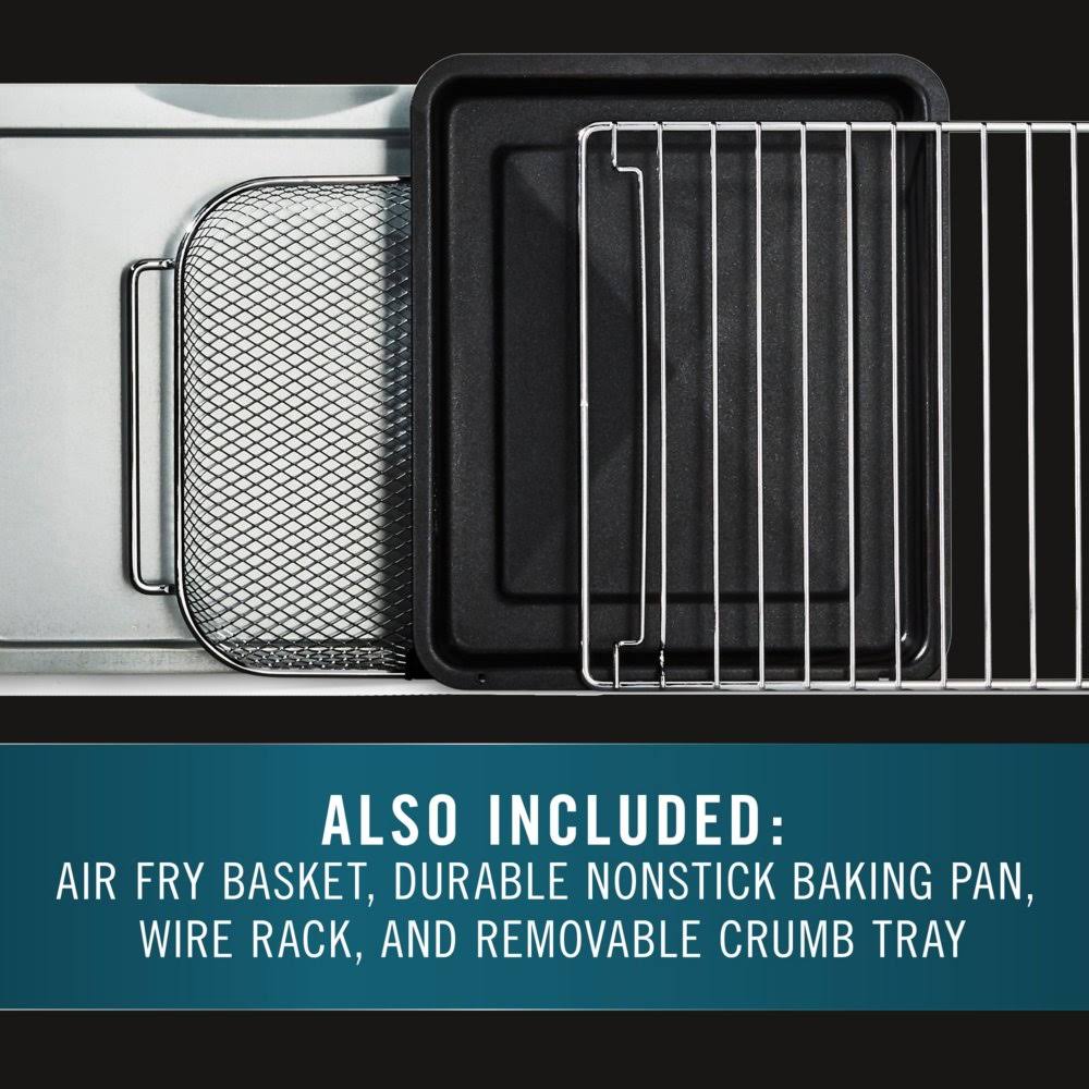 Dark Stainless Steel Air Fry Convection Oven U80673